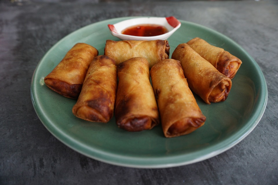 egg rolls slide